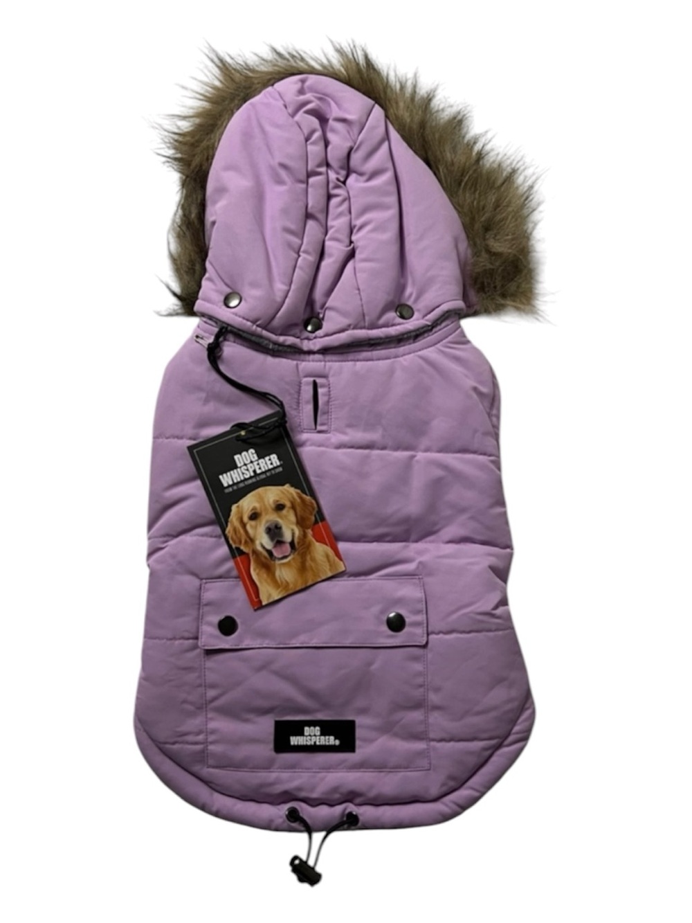 Dog Whisperer Dog Coat - Small, Purple